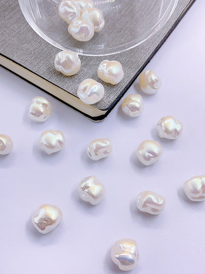 ABS Mabel profiled imitation pearl straight hole beading diy clothing accessories bead loose bead material